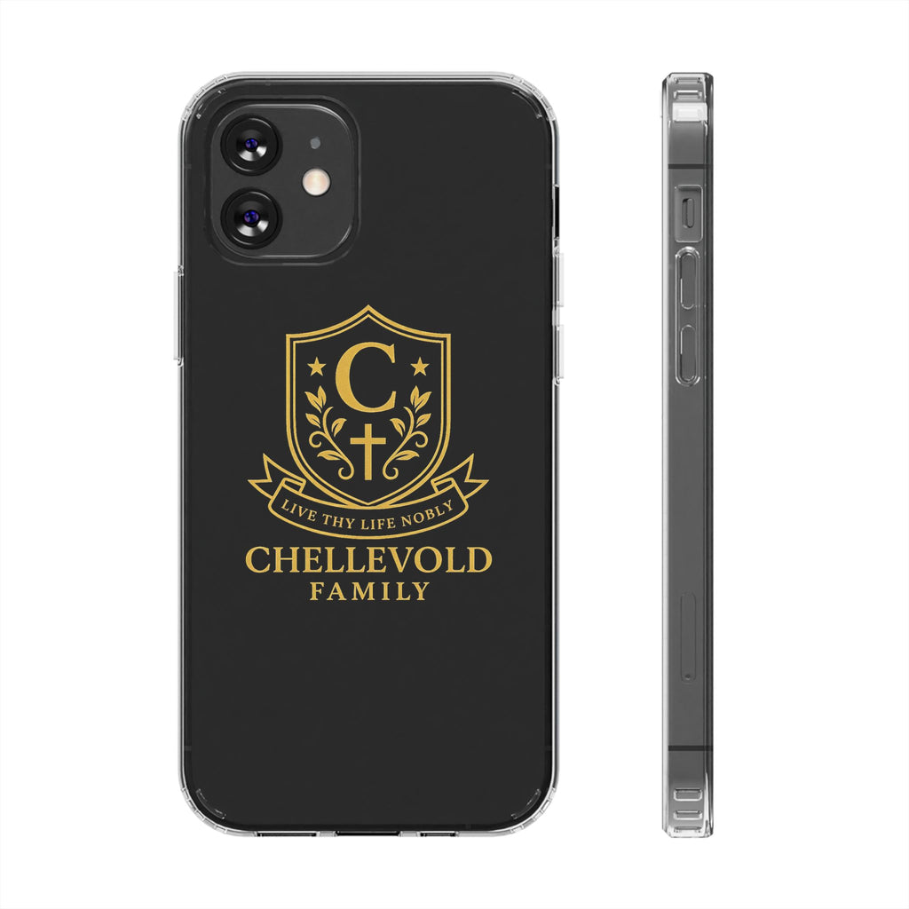 Personalized Family Crest Phone Case, Custom Impact-Resistant Cover, Monogrammed Protector, Gift for Loved Ones, Unique Family Keepsake