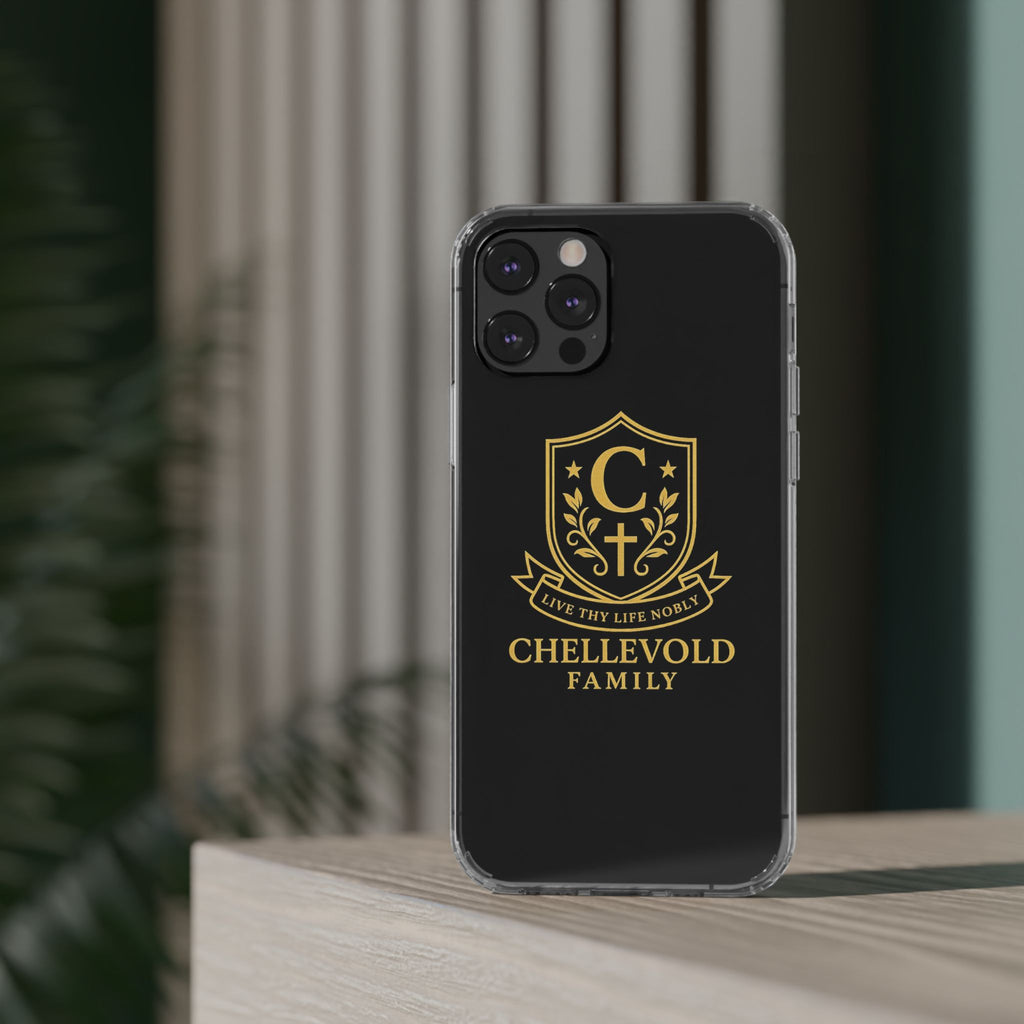 Personalized Family Crest Phone Case, Custom Impact-Resistant Cover, Monogrammed Protector, Gift for Loved Ones, Unique Family Keepsake